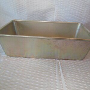 pan for bread loaf pan aluminum unbranded useful bake bread gently used